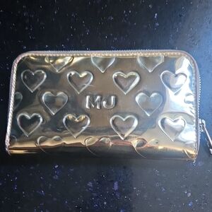 Marc Jacobs Metallic Silver Wallet
